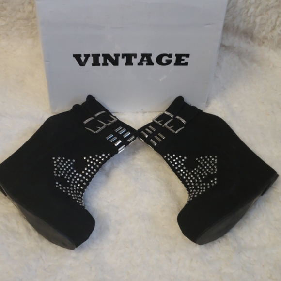 👢WOMEN'S BERKELEY STYLE WEDGE ANKLE BOOT👢 - Picture 8 of 10